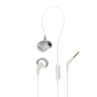 JBL Endurance Run 2 Wired - White - Waterproof Wired Sports In-Ear Headphones - Hero